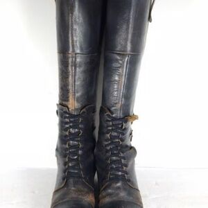 Freebird Sadle by Steven Black Lace Up Boots